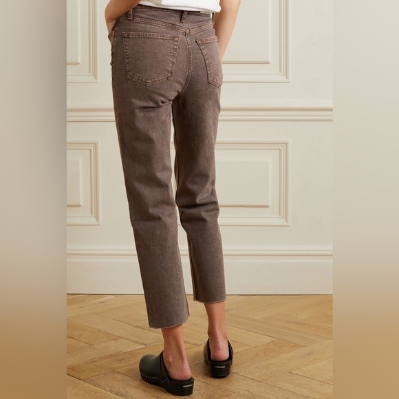 Re/Done 70s High Rise Stove Pipe Straight-Leg Jeans 26 - Picture 2 of 9